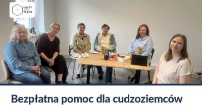 Bezpłatne wsparcie i doradztwo dla cudzoziemców